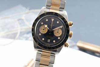 Thumbnail von Tudor Black Bay Chrono Stahl / Gold Automatik Ref. M79363N-0001 B&P