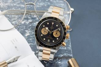 Thumbnail von Tudor Black Bay Chrono Stahl / Gold Automatik Ref. M79363N-0001 B&P