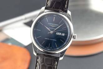 Thumbnail von Longines Master Collection Stahl Automatik Herrenuhr Ref. L2.910.4.92.0 B&P