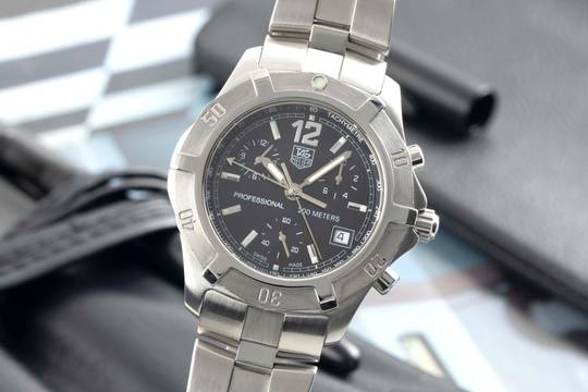 TAG Heuer 2000 Exclusive Chronograph Professional Steel Quartz Ref. CN1110