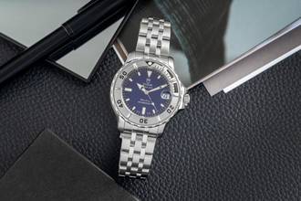 Thumbnail von Tudor Hydronaut Stahl Automatik Herrenuhr Ref. 85190 Box & Papiere 2008 Anker