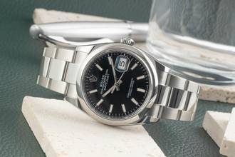 Thumbnail von Rolex Datejust 36 Black Dial Edelstahl Automatik Herrenuhr Ref. 126200 B&P 2025