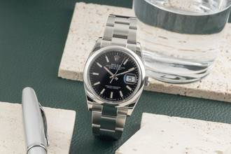 Thumbnail von Rolex Datejust 36 Black Dial Edelstahl Automatik Herrenuhr Ref. 126200 B&P 2025