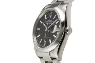Thumbnail von Rolex Datejust 36 Black Dial Edelstahl Automatik Herrenuhr Ref. 126200 B&P 2025
