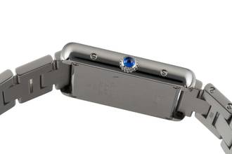 Thumbnail von Cartier Tank Solo stainless steel men's watch sapphire glass Ref. W5200014 3169