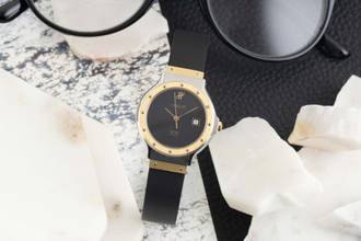 Thumbnail von Hublot Classic MDM Stahl / Gold Quarz Damenuhr Ref. 139.10.2 Klassiker