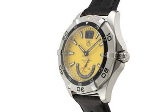 Thumbnail von TAG Heuer Aquaracer 300M Grand Date Stahl Quarz Yellow Dial Ref. WAF1012.FT8010