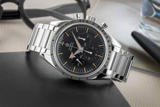 Thumbnail von Omega Speedmaster Trilogy 1957 Chronograph Handaufzug 311.10.39.30.01.001 B&P
