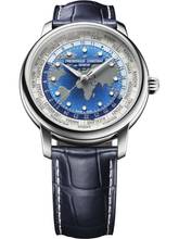 Thumbnail von Frederique Constant Classics Automatic FC-719BLW3H6 Herrenuhr Classic Worldtimer Automatik 40mm 5ATM