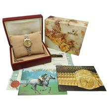 Thumbnail von Rolex Lady-Datejust 26mm gold/steel Ref. 69173 Full set