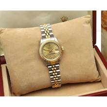 Thumbnail von Rolex Lady-Datejust 26mm gold/steel Ref. 69173 Full set