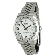 Thumbnail von Rolex Datejust 41 Smooth/Jubilee White dial Ref. 126300