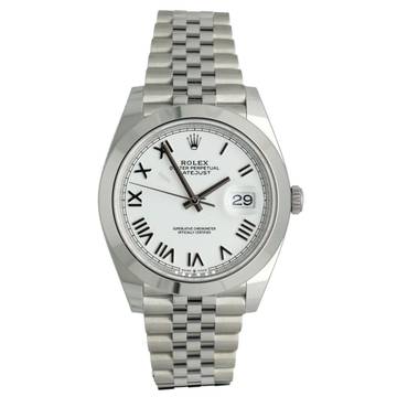 Rolex Datejust 41 Smooth/Jubilee White dial Ref. 126300