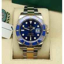 Thumbnail von Rolex Submariner Date gold/steel Ref. 116613LB Full set 2018