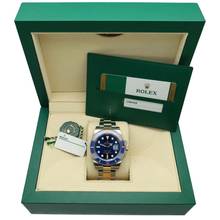 Thumbnail von Rolex Submariner Date gold/steel Ref. 116613LB Full set 2018