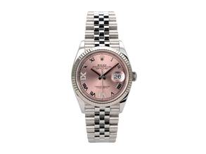  Rolex Datejust 36 Oystersteel / Weißgold 126234 Pink Römisch Diamant Jubile 