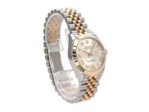 Thumbnail von Rolex Datejust 31 Oystersteel Gelbgold Ref. 278273 Silber Römisch Diamant Jubile-Band
