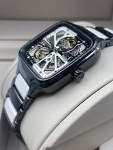 Thumbnail von Rado True Automatic Open Heart Diamonds Limited True Square FULL SET WITH BOX & PAPERS LIKE NEW year:2025 Keramik