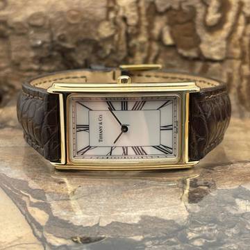  Tiffany & Co. - Dresswatch XL 18Kt Gelbgold - Ref. M243 18ct yellow gold Dresswatch 