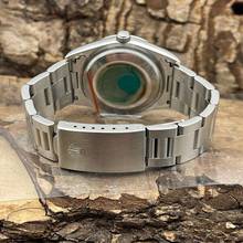 Thumbnail von Rolex Oyster Perpetual Date 34 Stahl - blaues Tritium-Blatt - Ref. 15200