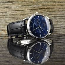 Thumbnail von Jaeger-LeCoultre Master Ultra Thin Réserve de Marche Q1378480 Blue Dial B&P 2017