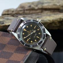 Thumbnail von Rolex Submariner (No Date) “James Bond” 6536-1 Tropical gilt radium dial TOP Condition 1957