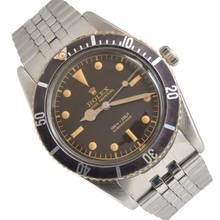  Rolex Submariner (No Date) “James Bond” 6536-1 Tropical gilt radium dial TOP Condition 1957 