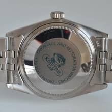 Thumbnail von Rolex Datejust 36 16030 Linen silver dial Full Set TOP Condition 1983