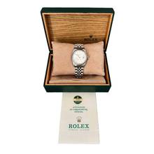  Rolex Datejust 36 16030 Linen silver dial Full Set TOP Condition 1983 