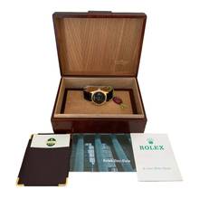  Rolex Day-Date 36 1803 President black dial yellow gold 18KT Full Set 1972 