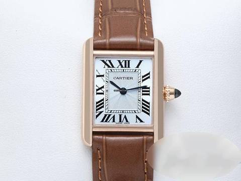  Cartier Tank Louis Cartier Kleines Modell Rosegold 750 2023 Wgta0010 Handaufzug 18kt Rose Gold 