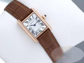 Thumbnail von Cartier Tank Louis Cartier Kleines Modell Rosegold 750 2023 Wgta0010 Handaufzug 18kt Rose Gold