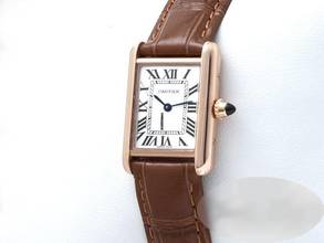 Thumbnail von Cartier Tank Louis Cartier Kleines Modell Rosegold 750 2023 Wgta0010 Handaufzug 18kt Rose Gold