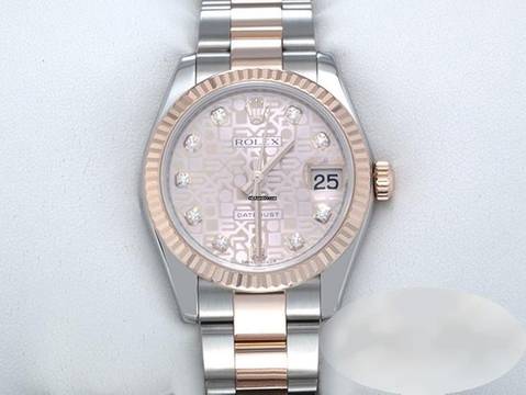  Rolex Datejust 31mm 178271 2011 Stahl Rosegold 750 Diamanten Automatik Stainless Steel 18kt Rose Gold Oyster-band Chronometer 