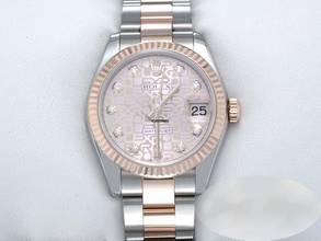  Rolex Datejust 31mm 178271 2011 Stahl Rosegold 750 Diamanten Automatik Stainless Steel 18kt Rose Gold Oyster-band Chronometer 