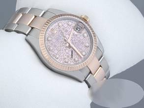 Thumbnail von Rolex Datejust 31mm 178271 2011 Stahl Rosegold 750 Diamanten Automatik Stainless Steel 18kt Rose Gold Oyster-band Chronometer