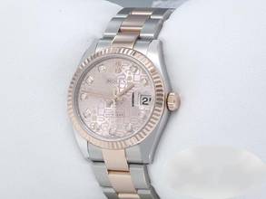 Thumbnail von Rolex Datejust 31mm 178271 2011 Stahl Rosegold 750 Diamanten Automatik Stainless Steel 18kt Rose Gold Oyster-band Chronometer