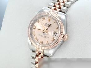 Thumbnail von Rolex Datejust Medium 31mm 178271 Edelstahl Rosegold 750 Automatik Stahl Gold Stainless Steel 18kt Rose Gold Jubilé-band Chronometer Oyster