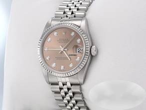 Thumbnail von Rolex Datejust 31 31mm Stahl Weissgold 750 2000 Diamanten Automatik Stainless Steel 18kt White Gold Jubilé-band Chronometer Oyster