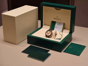 Thumbnail von Rolex Daytona Cosmograph Daytona 116518ln New 2019 - Diamonds Dial Full Set