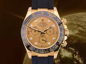 Thumbnail von Rolex Daytona Cosmograph Daytona 116518ln New 2019 - Diamonds Dial Full Set