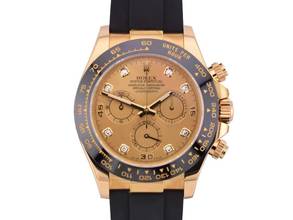 Thumbnail von Rolex Daytona Cosmograph Daytona 116518ln New 2019 - Diamonds Dial Full Set
