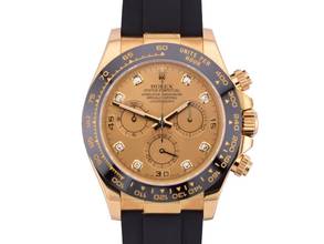 Thumbnail von Rolex Daytona Cosmograph Daytona 116518ln New 2019 - Diamonds Dial Full Set