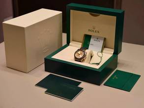 Thumbnail von Rolex Daytona Cosmograph Daytona 116518ln New 2019 - Diamonds Dial Full Set