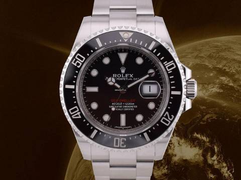  Rolex Sea-Dweller Red 43mm Like New 2017 Full Set Ita 