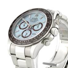 Thumbnail von Rolex Daytona Ice Blue Baguette Dial Platinum Ref.126506
