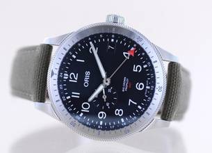Thumbnail von Oris Big Crown ProPilot GMT Automatic 44mm Black Dial Textilband