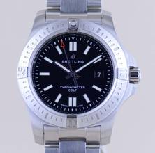Thumbnail von Breitling Chronomat Colt 44 Automatic Stahl black Diver 44mm Full-Set Taucheruhr