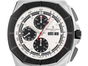  Bernhard H. Mayer Stahl Automatik Limitiert Bj.2018 Full Set original Unpoliert Vintage Exemplar 