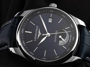Thumbnail von Longines Master Collection Ref.L2.908.4.92.0 2026 Full Set Ungetragen Master Collection Krokoleder Faltschließe